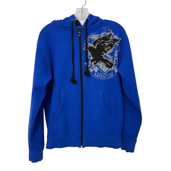 HarryPotter Sweaters - Wizarding World Of Harry Potter Ravenclaw Zip Up Unisex Hoodie Size XS